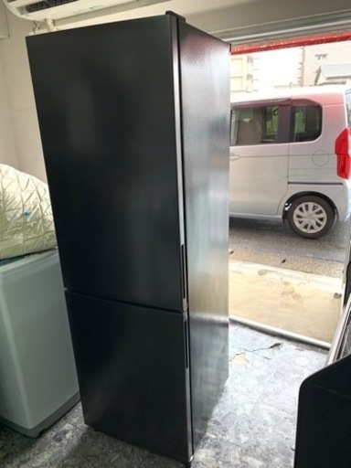 北九州市内配送無料　保証付き　2020年式maxzen ファン式 231L 2ドア冷凍冷蔵庫 ガンメタリック JR230ML01GM