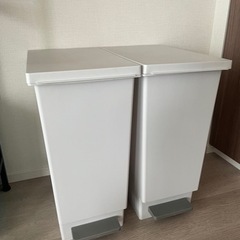 【受け渡し決定】ニトリ　ペダル式ゴミ箱　45L 2個セット