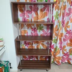 デザインシェルフ 中古 差し上げます 高さ156cm 幅80cm...