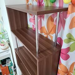 デザインシェルフ 中古 差し上げます 高さ156cm 幅80cm 奥行き30cmの画像