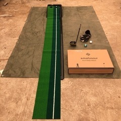 目指せ！　マスターズ優勝　パット練習