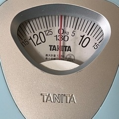 タニタ アナログ体重計 TANITAの画像