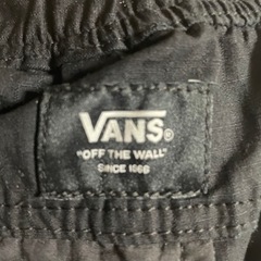 完売品！試着のみ！VANS EASYBAGGY CARGOPANTS　BLACKの画像