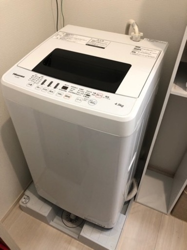 【引き取り手決まりました】Hisense縦型洗濯機