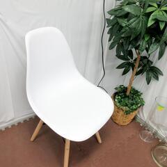 ☆T2609☆ ダイニングチェア　白　新品同様にきれい！お買い得です！