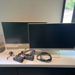 PCモニター 2台の画像