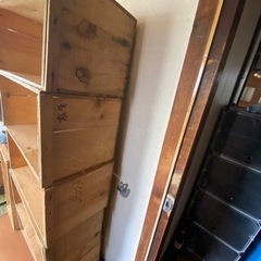 【6/5まで受け取り！】りんご木箱の画像