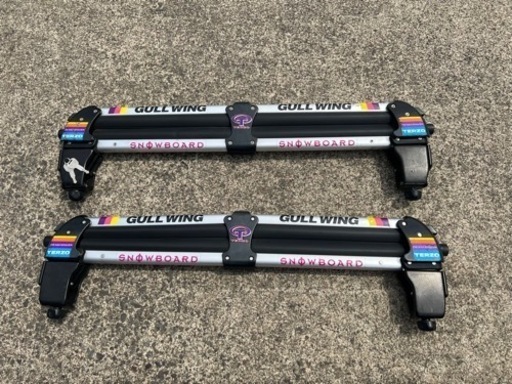 ベースキャリア長さ約120cm・スノーボードキャリア譲ります。