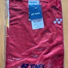 ヨネックス YONEX 半袖シャツ バドミントン テニス M 日本製 鳳凰 REDの画像