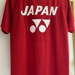 ヨネックス YONEX 半袖シャツ バドミントン テニス M 日本製 鳳凰 REDの画像