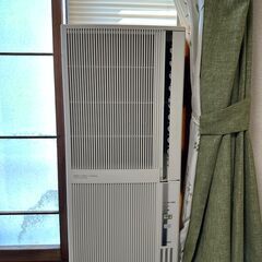 コロナ製窓用エアコン 冷暖房兼用タイプ CWH-A1819 2019年製 リモコン付き
