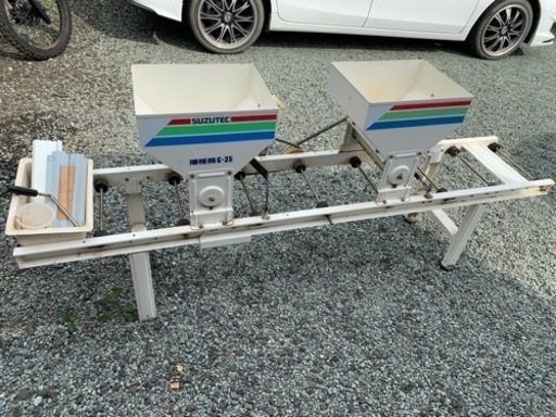 熊本発★直接引取ok ★ 売切！！ スズテック G-35 うすまき 播種機 条播 種まき機 種蒔き 散種 覆土 床上 灌水 土入れ