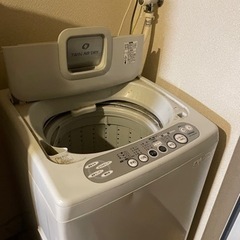 洗濯機　TOSHIBA twin air dry aw 42see4(s)の画像