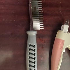 犬用ブラシ&爪切り　3点セット の画像
