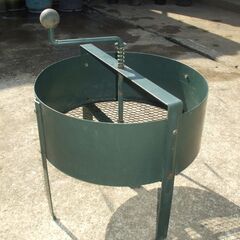 回転式ふるい 古土分別器です