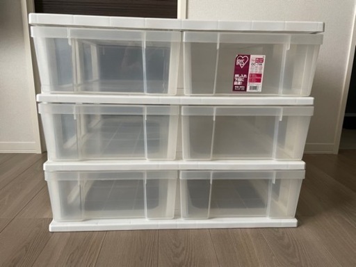 IRISオーヤマ☆押入れ用チェスト☆3段×2列