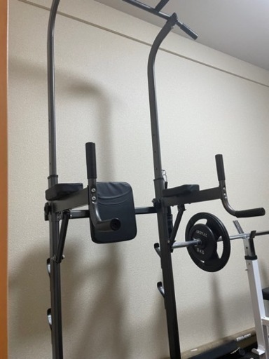 【募集終了】ベンチプレスセットと懸垂マシン