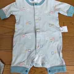 １枚100円ユニクロ　ベビー服　３枚セットの画像