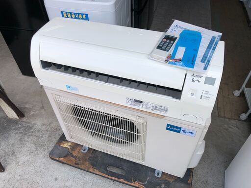 【動作保証あり】MITSUBISHI 2017年 4.0kw 14畳用 200V 冷暖房ルームエアコン MSZ-GE4016S【管理KR368】