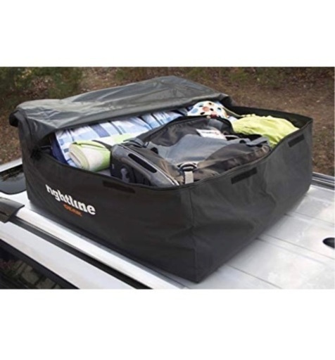 キャンプにライトラインギアのキャリアバッグ510L