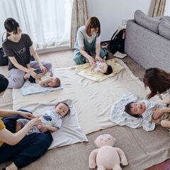 夏前に！赤ちゃんのUVケアと触合い遊び！大阪堺市