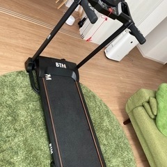 【受付終了】BTM ランニングマシーン　電動ルームランナー