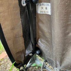 自転車2台置き場　バイク置き場　簡易物置の画像