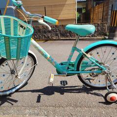 ブリヂストン　キッズ自転車🚲　補助輪付き