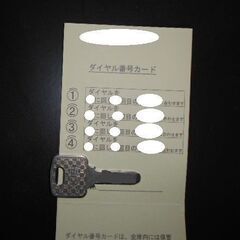 ダイヤル式の耐火金庫の画像