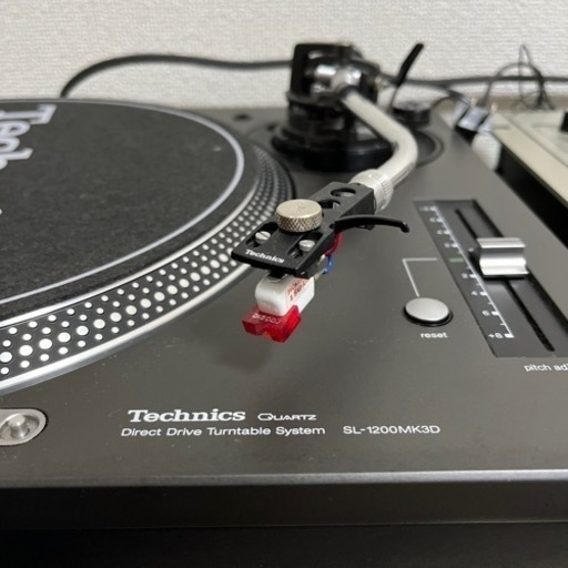 テクニクス SL-1200 MK3D黒　ターンテーブル／おまけミキサー