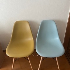 【受付終了】DSW eames ダイニングチェア リプロダクト 2脚