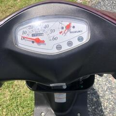 『購入者決まりました。』原付アドレス50現状渡し！インジェクション車両！（岡山県内、岡山県近県、料金別で配達可能）（料金、日時要相談）の画像