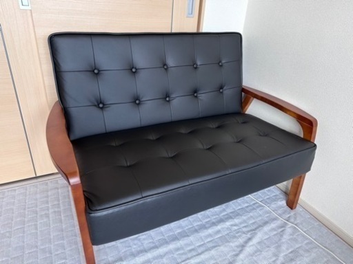 ニトリ　ソファ　ルッキブラック