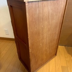 電話台、収納家具、キャスター付き、『送料込み』の画像