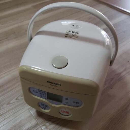 炊飯器３合炊き　MITSUBISHI
