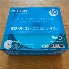 1回録画用　ブルーレイディスク　10枚　未使用