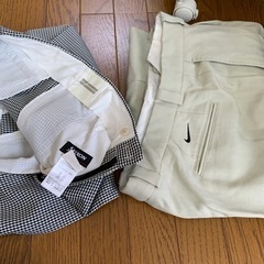 メンズパンツ　　スラックス　　ゴルフウェア　ウエスト100センチ　8着　まとめ売り　大きいサイズの画像