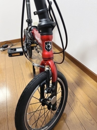 DAHON K3 折りたたみ自転車 レッド/マットブラック 訳アリ品】 DAHON ( ダホン ) 折りたたみ自転車 K3 レッド