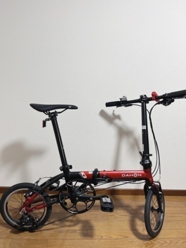 DAHON ( ダホン ) 折りたたみ自転車 K3 レッド / マットブラック