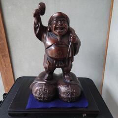 大黒様　大黒天　金属製　縁起物　アンティーク