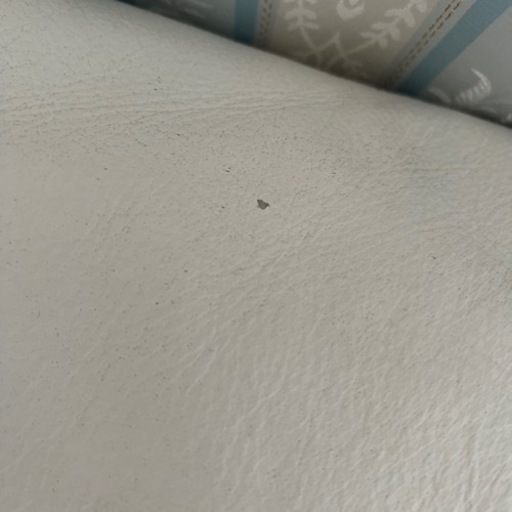 白合皮？ソファー　受付終了