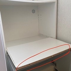ニトリ食器棚レンジ台　フォルムN RE1860の画像