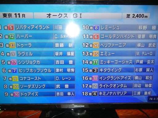 Hisense　HS32K160　32インチ　ハイセンス　液晶テレビ
