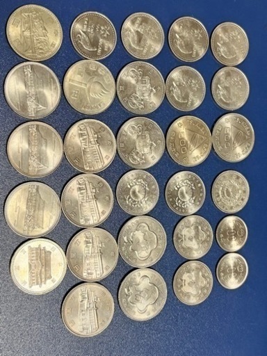 オリンピック記念硬貨　記念硬貨　500 100