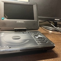 ポータブルDVDプレイヤー　7DCB3PDVA グリーンハウス