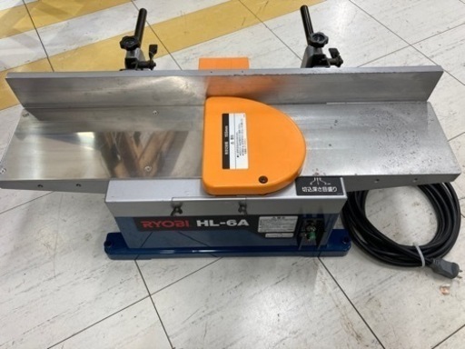 中古品◆RYOBI 小型手押しカンナ　HL-6A