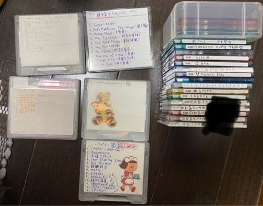 MDたくさん　録音消してない