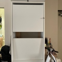 【IKEA】BISSAシューラック(2つ)1箇所損傷あり