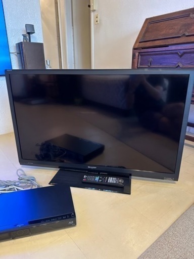 シャープAQUOS40型＋レコーダー