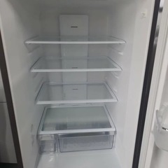 3ドア 冷蔵庫 茶色の画像